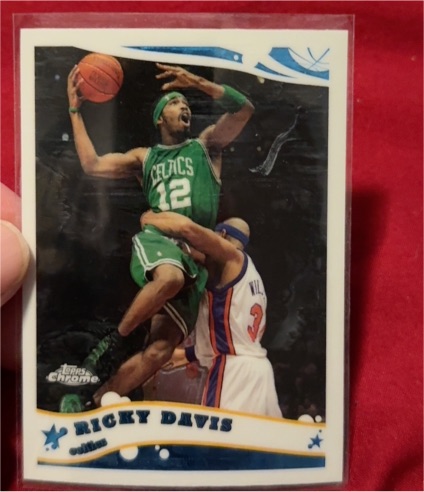 2005-06 Topps Chrome #54 Ricky Davis — front