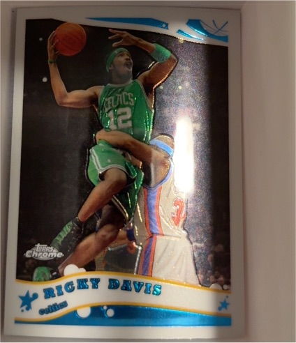 2005-06 Topps Chrome #31 Ricky Davis — front