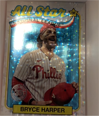 2024 Topps Series 2 1989 All Star #89ASB-40 Bryce Harper — front