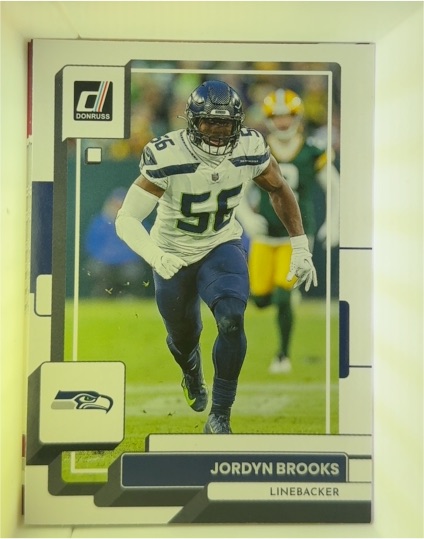 2022 Donruss #35 Jordyn Brooks — front
