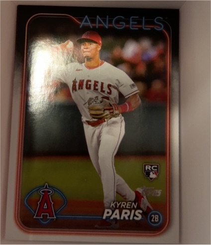2024 Topps Series 2 #549 Kyren Paris — front