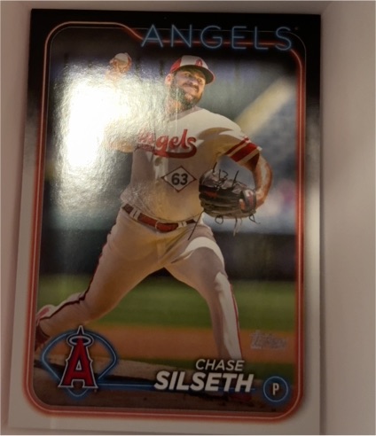 2024 Topps Series 2 #585 Chase Silseth — front