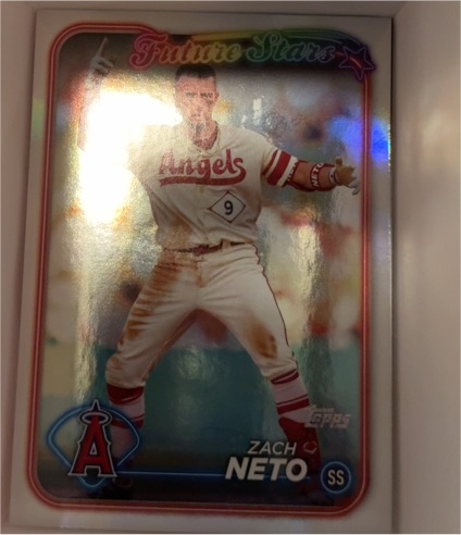 2024 Topps Series 2 #545 Zach Neto Future Stars — front