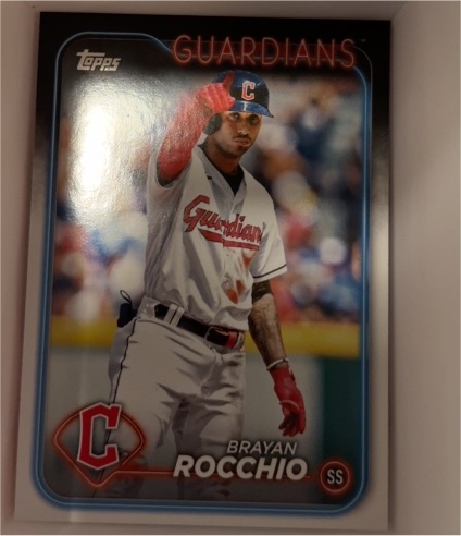 2024 Topps Series 2 #473 Brayan Rocchio — front