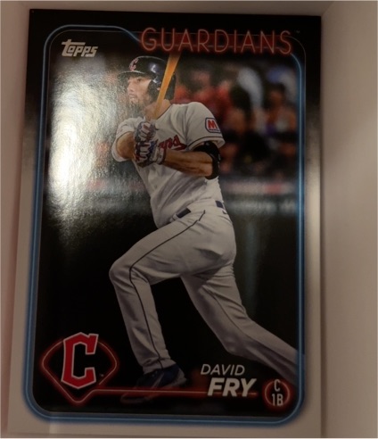 2024 Topps Series 2 #446 David Fry — front