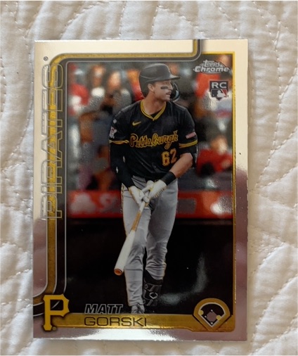 2025 Topps Chrome Update #USC99 Matt Gorski — front