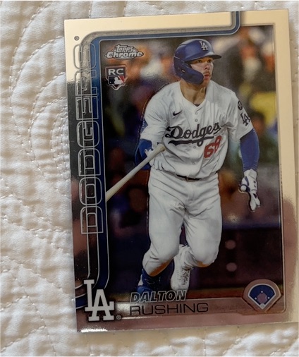2024 Topps Chrome #USC129 Dalton Rushing — front
