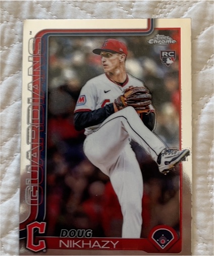 2025 Topps Chrome Update #USC119 Doug Nikhazy — front
