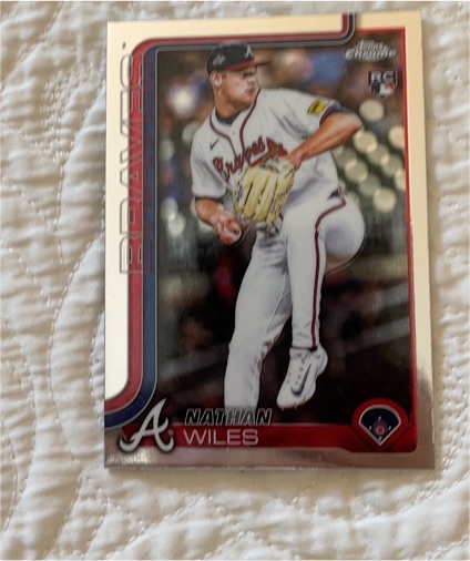 2025 Topps Update Series #US216 Nathan Wiles — front