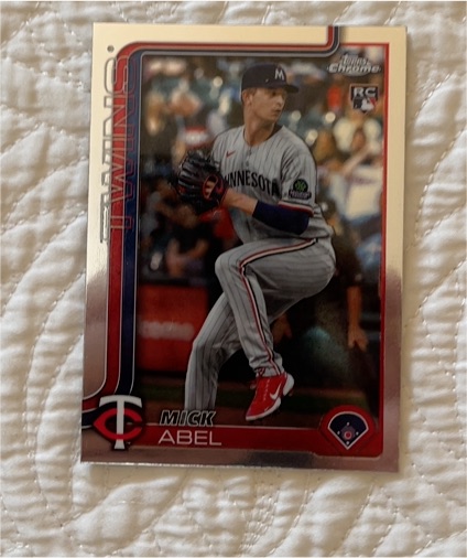 2025 Topps Chrome Update #USC49 Mick Abel — front
