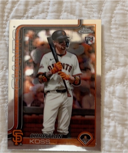 2025 Topps Chrome Update #USC26 Christian Koss — front