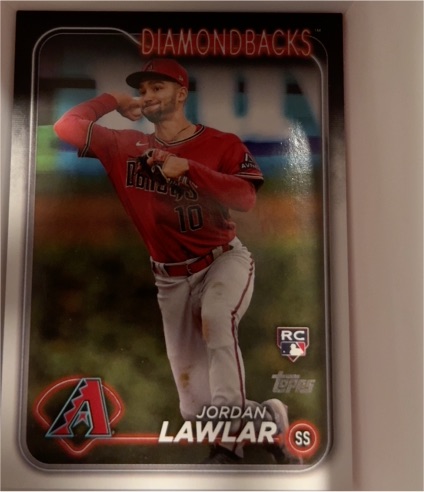 2024 Topps Chrome #229 Jordan Lawlar — front