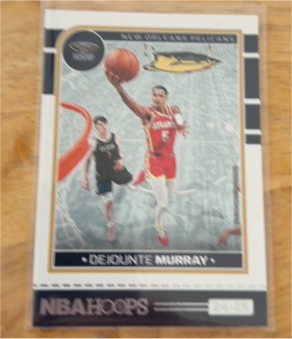 2024-25 Panini NBA Hoops #27 Dejounte Murray — front