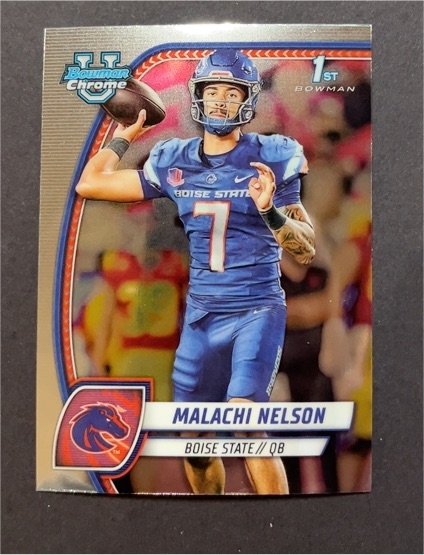 2024 Bowman Chrome University #196 Malachi Nelson — front