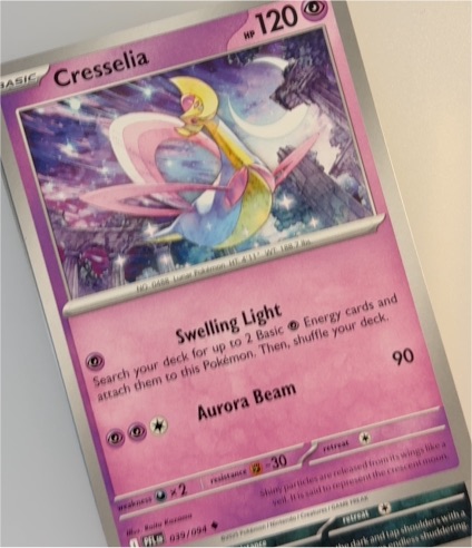 2025 Pokemon ME02: Phantasmal Flames #039 Cresselia — front
