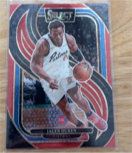 2024-25 Panini Select Premier Level #160 Jalen Duren — front