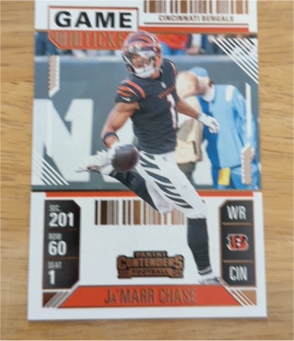 2024 Panini Contenders #21 Ja'Marr Chase — front