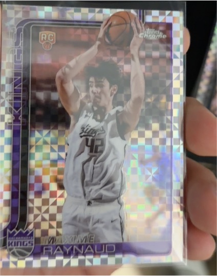 2025-26 Topps Chrome #293 Maxime Raynaud — front