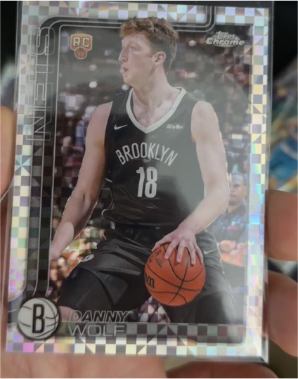 2025-26 Topps Chrome #277 Danny Wolf — front