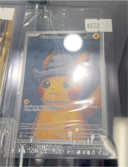 2023 Pokémon SVP #085 Pikachu with Grey Felt Hat — front
