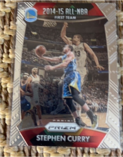 2014-15 Panini Prizm #Stephen Curry All-NBA First Team — front