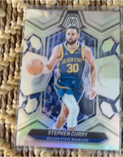 2023-24 Panini Mosaic Basketball #3 Stephen Curry — front