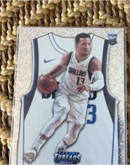 2018-19 Panini Threads #124 Jalen Brunson — front