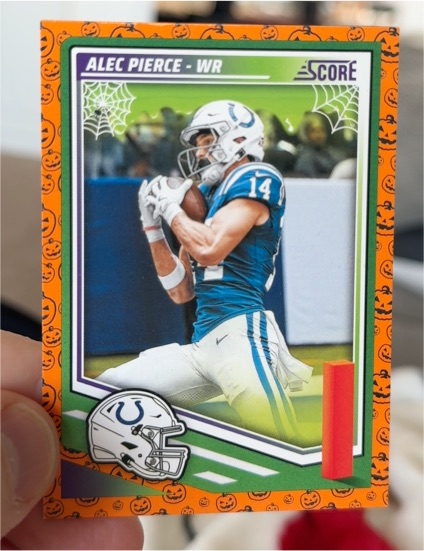2025 Panini Score-A-Treat #72 Alec Pierce — front