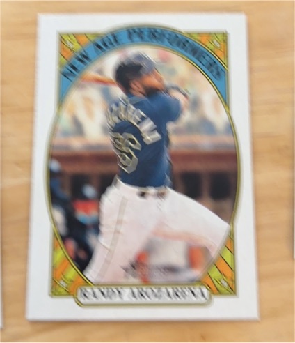 2021 Topps Heritage #NAP-20 Randy Arozarena New Age Performers — front
