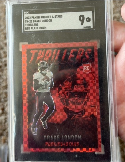 2022 Panini Rookies & Stars #TH-22 Drake London — front
