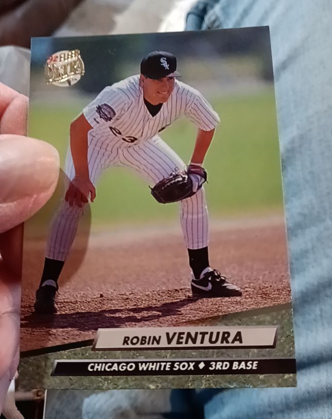 1992 Fleer Ultra #343 Robin Ventura — front