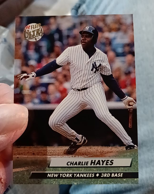 1992 Fleer Ultra #301 Charlie Hayes — front