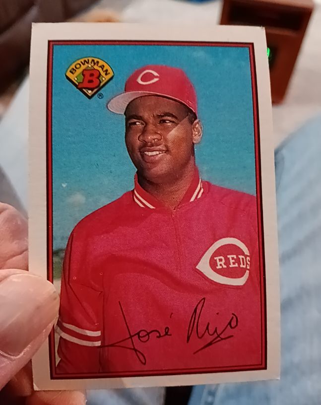 1989 Bowman #300 Jose Rijo — front