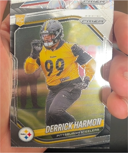 2025 Panini Prizm #368 Derrick Harmon — front