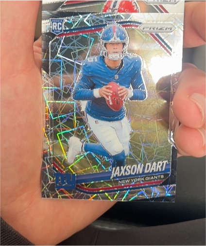 2025 Panini Prizm #332 Jaxson Dart — front