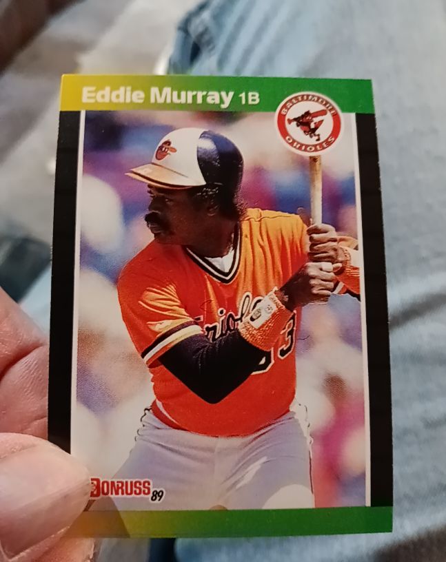 1989 Donruss #96 Eddie Murray — front
