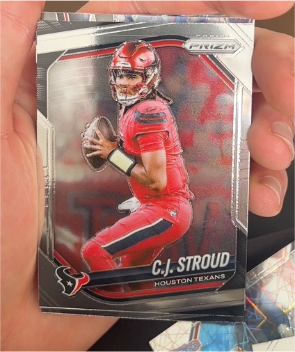 2025 Panini Prizm #143 C.J. Stroud — front
