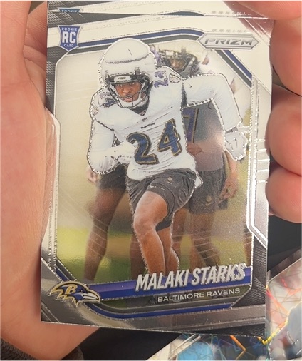 2025 Panini Prizm #310 Malaki Starks — front