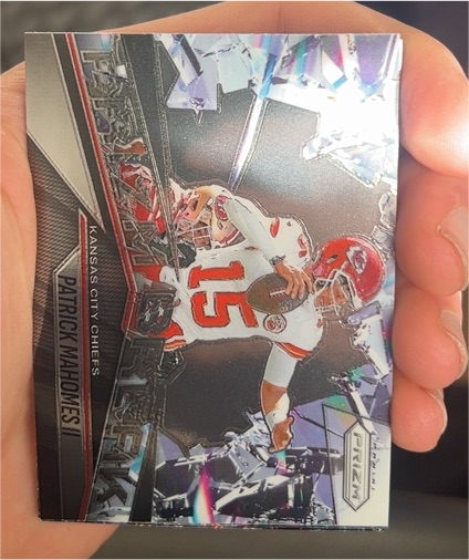 2025 Panini Prizm #8 Patrick Mahomes II — front