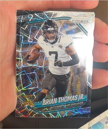 2025 Panini Prizm #2 Brian Thomas Jr. — front