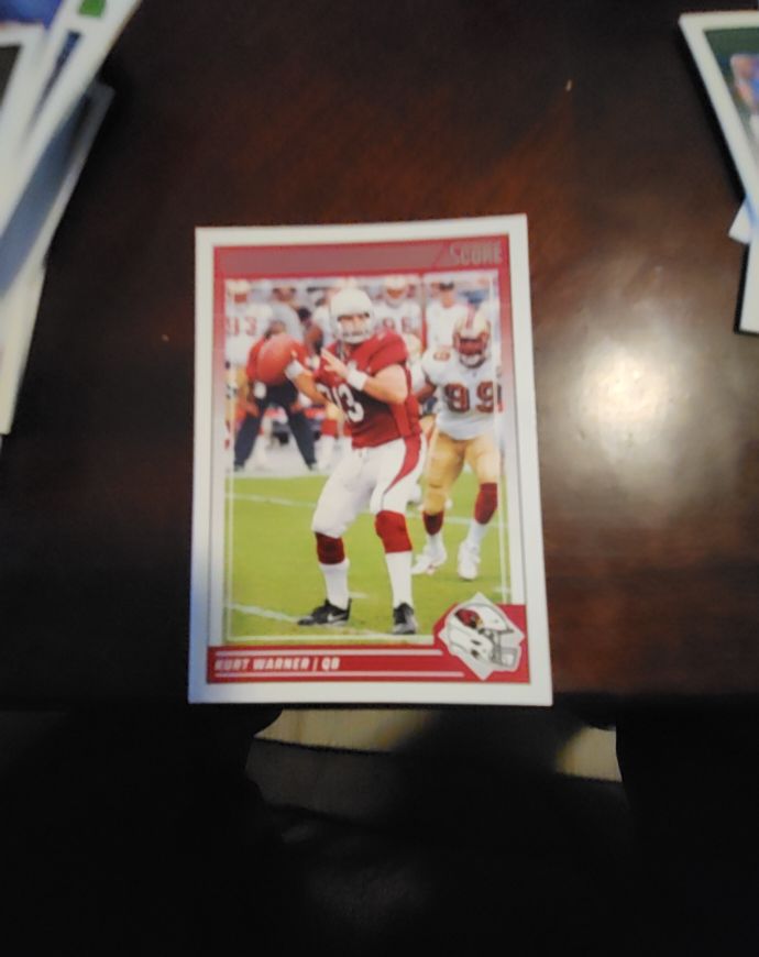 2024 Score #8 Kurt Warner — front