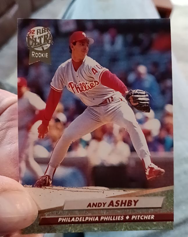 1992 Fleer Ultra Rookie Andy Ashby — front
