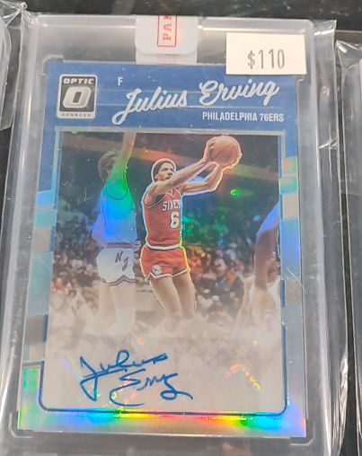 2023-24 Panini Donruss Optic #RSS-ERV Julius Erving — front