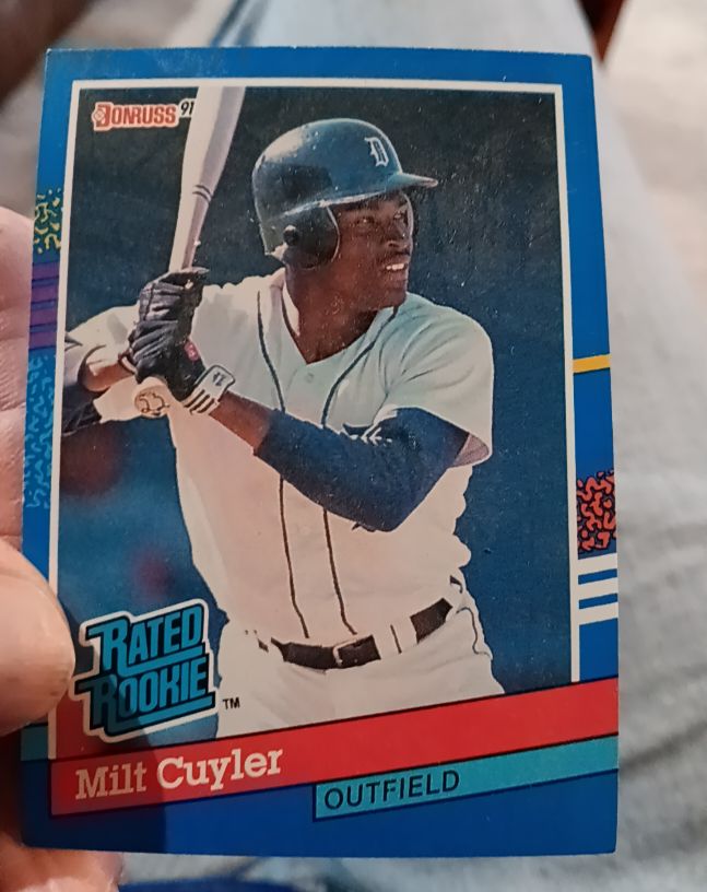 1991 Donruss #40 Milt Cuyler — front