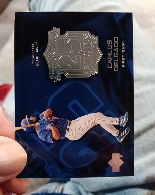 2004 Upper Deck Twenty-Five Salute #S-9 Carlos Delgado — front