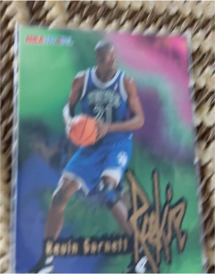 1995-96 Hoops #272 Kevin Garnett Rookie — front
