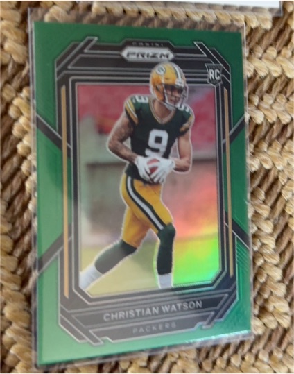 2022 Panini Prizm #314 Christian Watson — front
