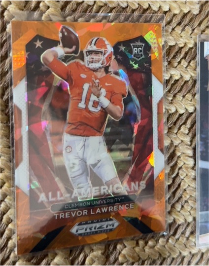 2021 Panini Prizm Draft Picks All-American #181 Trevor Lawrence — front