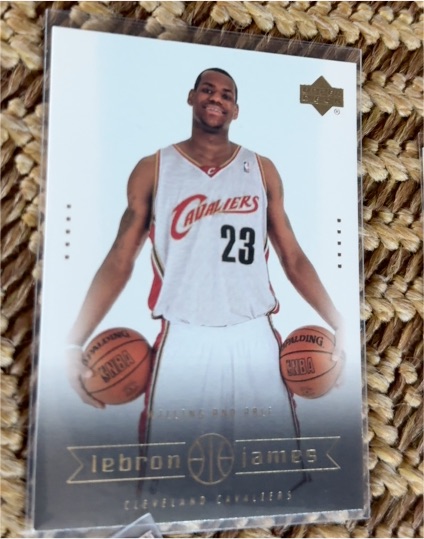2003 Upper Deck Box Set #12 LeBron James — front