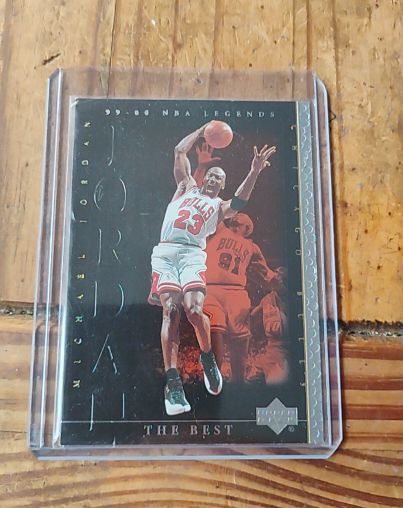 1999-00 Upper Deck NBA Legends The Best #86 Michael Jordan — front